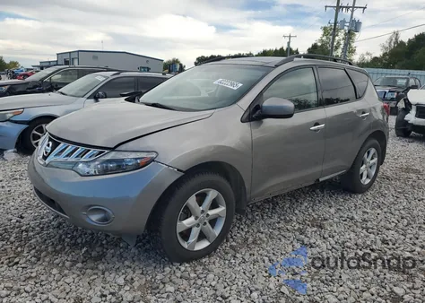 2009 Nissan Murano S z USA, uszkodzony, nr VIN JN8AZ18W99W156819